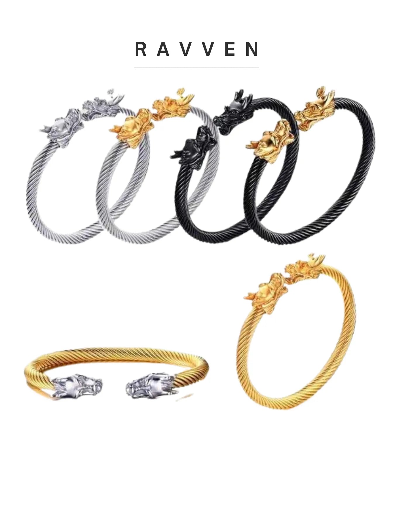 Dragon Bracelet – Bold & Timeless