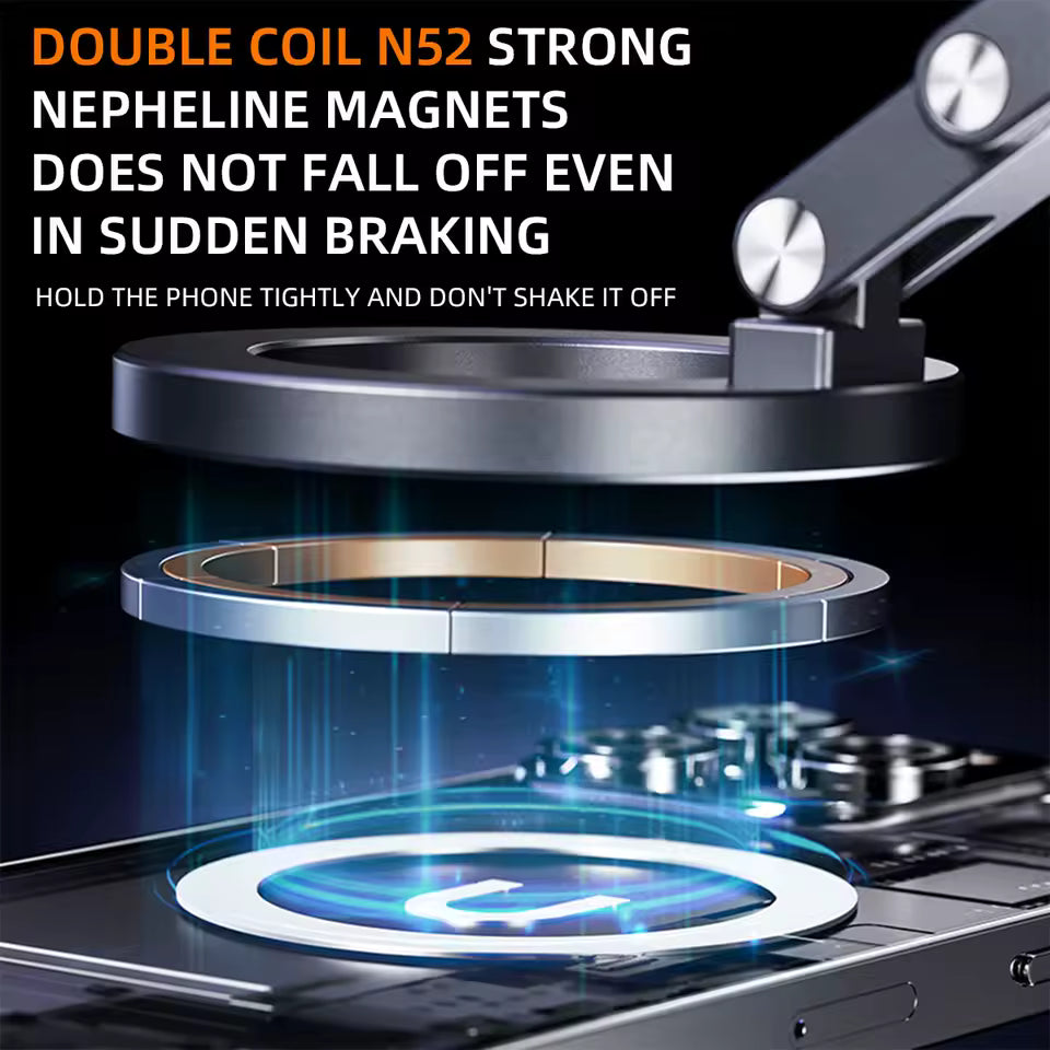 Vacuum Magnetic Suction Phone Holder