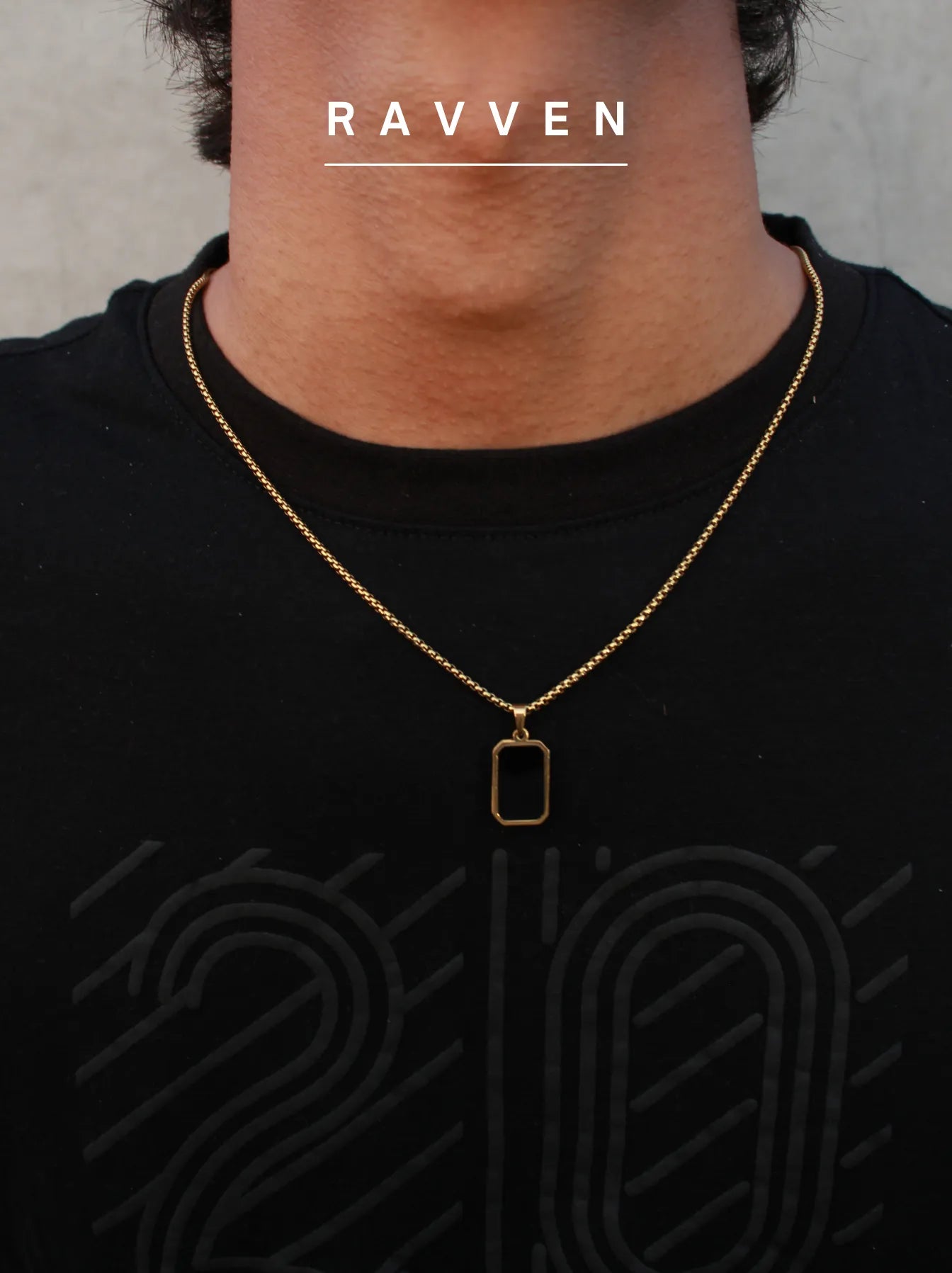 Square 2.0 – Modern Geometric Pendant Necklace